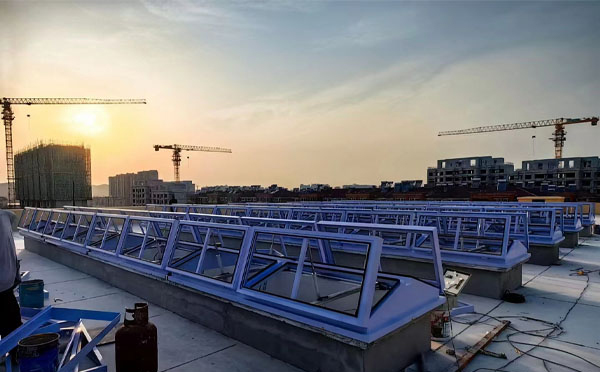 消防武山排烟窗工作原理